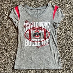 Girls Ohio State Buckeyes v-neck size 12